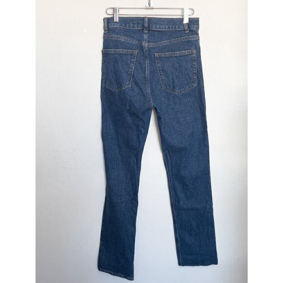 Reformation Jeans Womens 25 High Rise Straight Tapered Wash Huntington Flawed - Picture 2 of 8